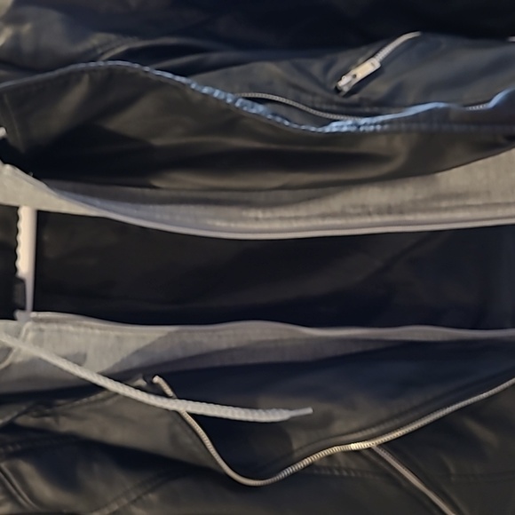 Streetwear society faux leather jacket. Size small - Picture 4 of 9